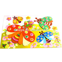 Jouets éducatifs EVA mousse puzzle autocollant kit pour abeille